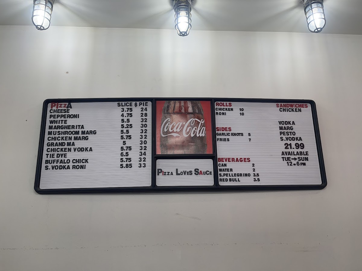 Pizza Loves Sauce Menu - Image 2