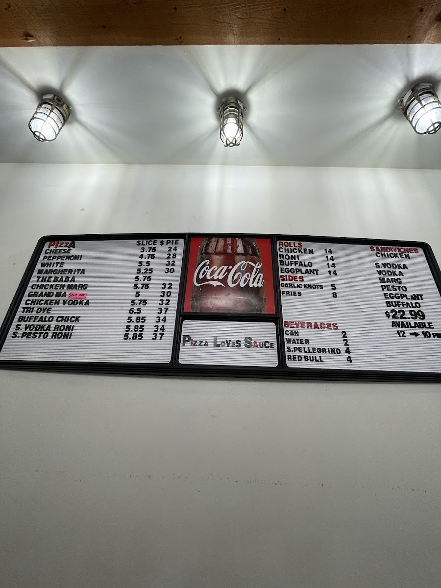 Pizza Loves Sauce Menu - Image 4